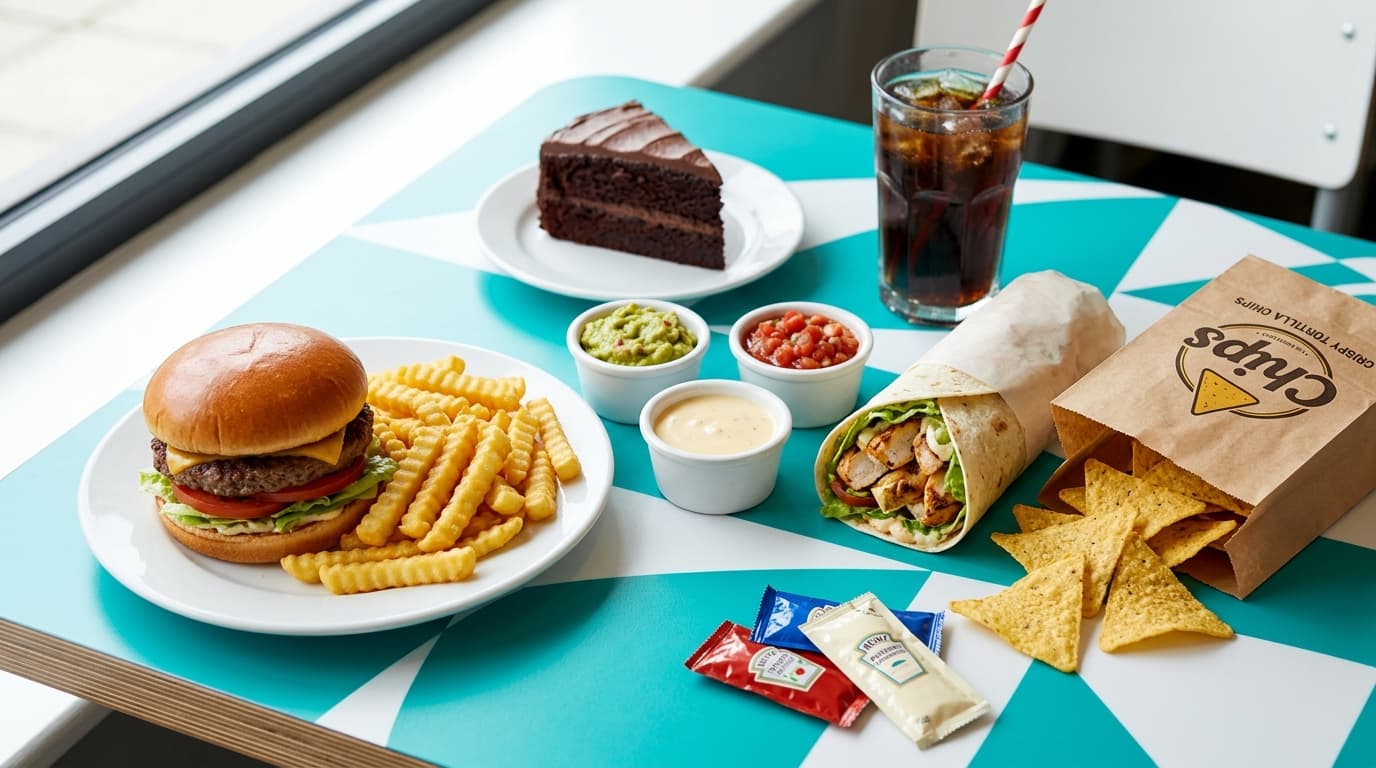 Delivery person with groceries